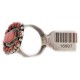 925 Sterling Silver Handmade Certified Authentic Navajo Natural Spiny Oyster Native American Ring  16607