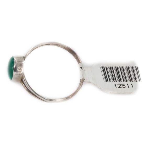 925 Sterling Silver Handmade Certified Authentic Navajo Natural Turquoise Native American Ring  12511-1