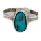 925 Sterling Silver Handmade Navajo Natural Turquoise Native American Ring 16803-0 925 Sterling Silver Handmade Navajo Natural Turquoise Native American Ring 16803-0