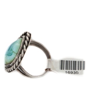 925 Sterling Silver Handmade Certified Authentic Navajo Natural Turquoise Native American Ring 16935 925 Sterling Silver Handmade Certified Authentic Navajo Natural Turquoise Native American Ring 16935