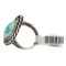 925 Sterling Silver Handmade Certified Authentic Navajo Natural Turquoise Native American Ring 16935 925 Sterling Silver Handmade Certified Authentic Navajo Natural Turquoise Native American Ring 16935