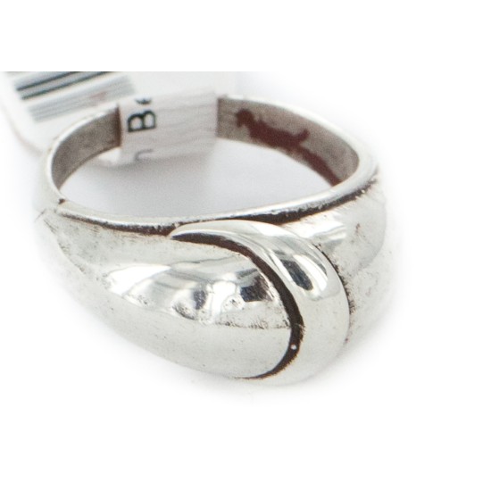 Certified Authentic 925 Sterling Silver Handmade Navajo Native American Ring  24433-2