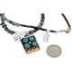 Certified Authentic Wave 12kt Gold Filled and .925 Sterling Silver Handmade Natural Turquoise Lapis Native American Necklace 24149-15877 Certified Authentic Wave 12kt Gold Filled and .925 Sterling Silver Handmade Natural Turquoise Lapis Native American Necklace 24149-15877