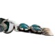 Certified Authentic Wave 12kt Gold Filled and .925 Sterling Silver Handmade Natural Turquoise Lapis Native American Necklace 24149-15877 Certified Authentic Wave 12kt Gold Filled and .925 Sterling Silver Handmade Natural Turquoise Lapis Native American Necklace 24149-15877