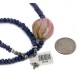 .925 Sterling Silver Navajo Certified Authentic Natural Ruby Opalite Sapphire Jade Hematite Native American Necklace 15768-1 .925 Sterling Silver Navajo Certified Authentic Natural Ruby Opalite Sapphire Jade Hematite Native American Necklace 15768-1
