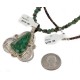 Vintage Style Buffalo Nickel .925 Sterling Silver Handmade Certified Authentic Navajo Natural and Roystone Turquoise Native American Necklace 24176-16029-15 Vintage Style Buffalo Nickel .925 Sterling Silver Handmade Certified Authentic Navajo Natural and Roystone Turquoise Native American Necklace 24176-16029-15