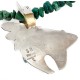 Certified Authentic 12kt Gold Filled and .925 Sterling Silver Bear Handmade Natural Turquoise Native American Necklace 24325-5-16075-5 Certified Authentic 12kt Gold Filled and .925 Sterling Silver Bear Handmade Natural Turquoise Native American Necklace 24325-5-16075-5