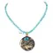 Certified Authentic 12kt Gold Filled and .925 Sterling Silver Horse Handmade Natural Turquoise Native American Necklace 24148-16030-6 Certified Authentic 12kt Gold Filled and .925 Sterling Silver Horse Handmade Natural Turquoise Native American Necklace 24148-16030-6