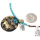 Certified Authentic 12kt Gold Filled and .925 Sterling Silver Horse Handmade Natural Turquoise Native American Necklace 24148-16030-6 Certified Authentic 12kt Gold Filled and .925 Sterling Silver Horse Handmade Natural Turquoise Native American Necklace 24148-16030-6