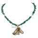 Certified Authentic 12kt Gold Filled and .925 Sterling Silver Horse Head Handmade Natural Turquoise Native American Necklace 24170-16075-3 Certified Authentic 12kt Gold Filled and .925 Sterling Silver Horse Head Handmade Natural Turquoise Native American Necklace 24170-16075-3