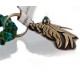 Certified Authentic 12kt Gold Filled and .925 Sterling Silver Horse Head Handmade Natural Turquoise Native American Necklace 24170-16075-3 Certified Authentic 12kt Gold Filled and .925 Sterling Silver Horse Head Handmade Natural Turquoise Native American Necklace 24170-16075-3