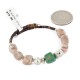 Certified Authentic Certified Authentic Navajo Natural Turquoise Agate Heishi Adjustable Wrap Native American Bracelet 12732-102 Certified Authentic Certified Authentic Navajo Natural Turquoise Agate Heishi Adjustable Wrap Native American Bracelet 12732-102