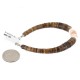 Certified Authentic Navajo Natural Graduated Melon Shell Native American Bracelet 12742-2 Certified Authentic Navajo Natural Graduated Melon Shell Native American Bracelet 12742-2