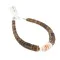Certified Authentic Navajo Natural Graduated Melon Shell Native American Bracelet 12742-2