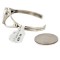 Handmade Heart Certified Authentic Navajo Nickel Mother of Pearl Native American Bracelet 12800