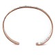 Handmade Horse Certified Authentic Roanhorse Navajo Pure .925 Sterling Silver Copper Native American Bracelet 12770-3
