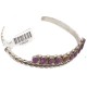 Handmade Certified Authentic Petit Point Zuni .925 Sterling Silver Natural Sugilite Native American Bracelet 12604