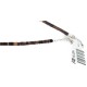 Handmade Cross Certified Authentic Zuni .925 Sterling Silver Petit Point Turquoise Quartz Native American Necklace  24367-16076-101