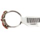 Handmade Zuni Certified Authentic .925 Sterling Silver Coral Native American Ring  16681