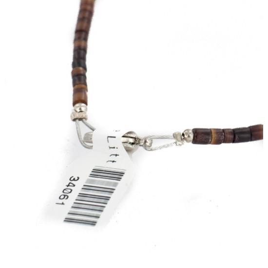 Certified Authentic Carved Horse Navajo .925 Sterling Silver Natural Turquoise Coral Jasper Native American Necklace 34061