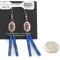 Handmade Signed by .925 Sterling Silver Navajo Natural Spiny Oyster Lapis Dangle Native American Earrings 27118