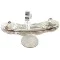 Vintage Style Buffalo Nickel Handmade Navajo .925 Sterling Silver Nickel Native American Hair Barrettes 10337 Vintage Style Buffalo Nickel Handmade Navajo .925 Sterling Silver Nickel Native American Hair Barrettes 10337