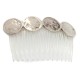 Vintage Style Buffalo Nickel Handmade Certified Authentic Navajo Nickel Hairclip 10325