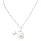 Certified Authentic .925 Sterling Silver Handmade Navajo Natural Charoite Native American Necklace 24423-101