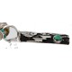 Certified Authentic Kokopelli .925 Sterling Silver Handmade Navajo Natural Turquoise Graduated Melon Shell Native American Necklace 24424-6-16057