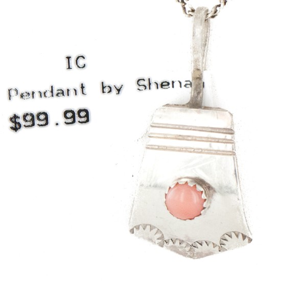 Certified Authentic .925 Sterling Silver Handmade Navajo Natural Charoite Native American Necklace 24423-101