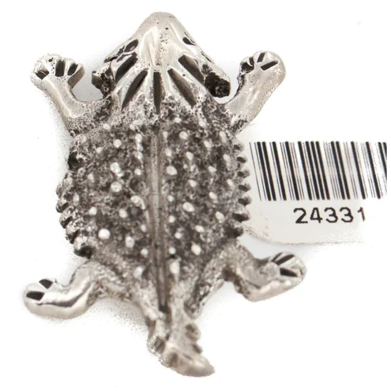 Horneytoad Navajo .925 Sterling Silver Pin and Pendant 24331 Horneytoad Navajo .925 Sterling Silver Pin and Pendant 24331