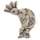 Certified Authentic Kokopelli Navajo .925 Sterling Silver Native American Pin and Pendant 24329-101