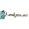 Handmade Cross Zuni .925 Sterling Silver Natural Turquoise Charoite Native American Necklace 24371-7-1601-20 Handmade Cross Zuni .925 Sterling Silver Natural Turquoise Charoite Native American Necklace 24371-7-1601-20