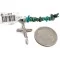 Handmade Cross Zuni .925 Sterling Silver Natural Turquoise Charoite Native American Necklace 24371-7-1601-20 Handmade Cross Zuni .925 Sterling Silver Natural Turquoise Charoite Native American Necklace 24371-7-1601-20