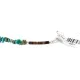 Handmade Navajo .925 Sterling Silver Turquoise Native American Cross Necklace 24371-1-1601-23 Handmade Navajo .925 Sterling Silver Turquoise Native American Cross Necklace 24371-1-1601-23