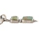 Handmade Navajo .925 Sterling Silver Natural Turquoise Native American Necklace 10050