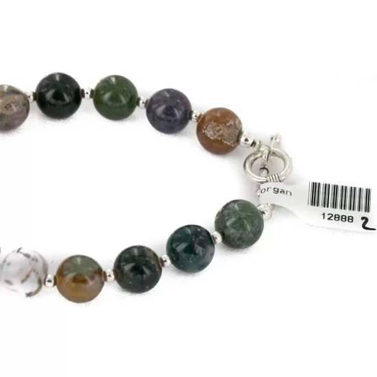 Navajo Natural Green Jasper Native American Bracelet 12888-2 Navajo Natural Green Jasper Native American Bracelet 12888-2
