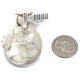 .925 Sterling Silver Handmade Certified Authentic Navajo Natural Jasper Native American Necklace 24191