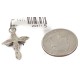 Cross Handmade Certified Authentic Zuni .925 Sterling Silver Natural Sugilite Native American Pendant 24371-5