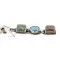 Handmade Navajo .925 Sterling Silver Natural Turquoise Native American Necklace 24119 Handmade Navajo .925 Sterling Silver Natural Turquoise Native American Necklace 24119