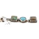 Handmade Certified Authentic Navajo .925 Sterling Silver Natural Turquoise Native American Necklace 24119