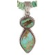 Handmade Navajo .925 Sterling Silver Natural Turquoise and Turquoise Native American Necklace 10053
