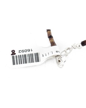 Certified Authentic Navajo .925 Sterling Silver Natural Turquoise Amethyst Pink Quartz Hematite Native American Necklace 16092-8