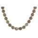 Certified Authentic .925 Sterling Silver Natural Jasper Native American Necklace 790106-103