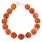 Certified Authentic .925 Sterling Silver Navajo Natural Carnelian Native American Bracelet 12742-201