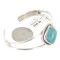 Handmade Navajo .925 Sterling Silver Natural Turquoise Native American Bracelet 12897 Handmade Navajo .925 Sterling Silver Natural Turquoise Native American Bracelet 12897
