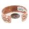 Handmade Navajo .925 Sterling Silver and Pure Copper Native American Bracelet 12901-2 Handmade Navajo .925 Sterling Silver and Pure Copper Native American Bracelet 12901-2