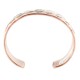 Handmade Certified Authentic Navajo .925 Sterling Silver and Pure Copper Native American Bracelet 12901-2