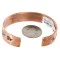 Handmade Navajo .925 Sterling Silver Pure Copper Native American Bracelet 12902-2 Handmade Navajo .925 Sterling Silver Pure Copper Native American Bracelet 12902-2