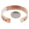 Handmade Navajo .925 Sterling Silver Pure Copper Native American Bracelet 12902-1 Handmade Navajo .925 Sterling Silver Pure Copper Native American Bracelet 12902-1
